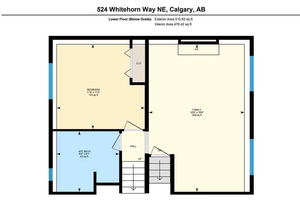 MLS® A2253855 - 524 Whitehorn Way NE in Whitehorn Calgary, Residential