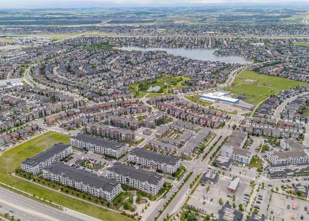 MLS® A2253857 - Unit #413 200 Auburn Meadows Common SE in Auburn Bay Calgary, Residential
