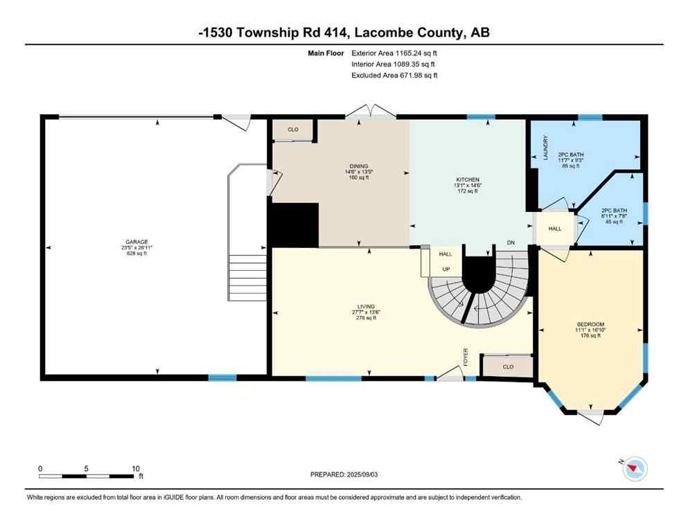 MLS® A2253862 - 1530 TWP Road 414   in NONE Rural Lacombe County, Residential