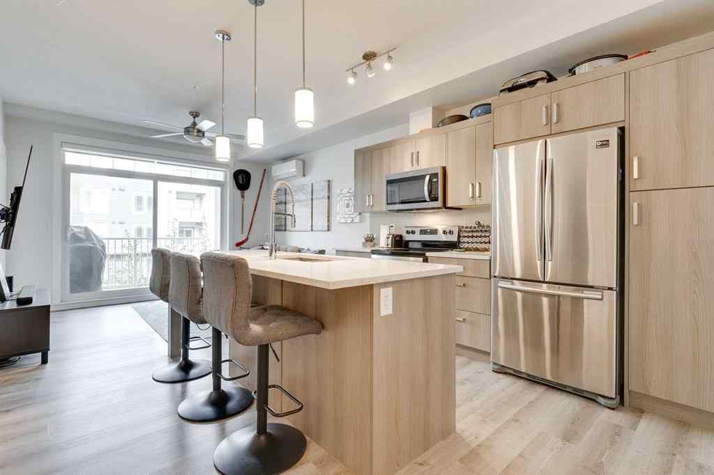 MLS® A2253898 - Unit #207 200 Auburn Meadows Common SE in Auburn Bay Calgary, Residential