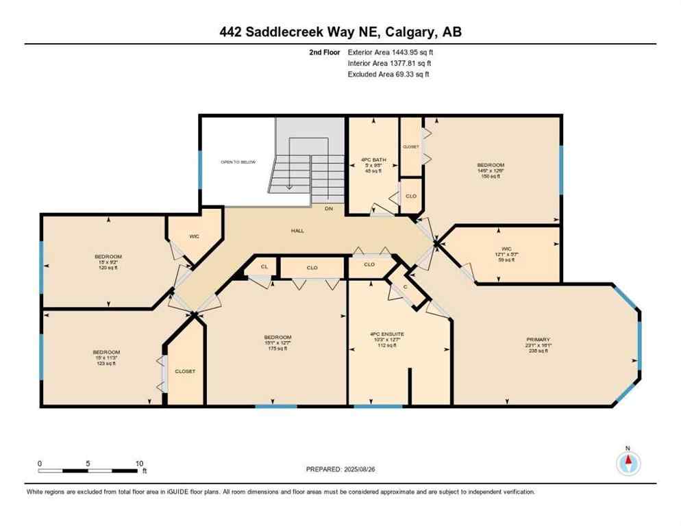 MLS® A2253905 - 442 Saddlecreek Way NE in Saddle Ridge Calgary, Residential