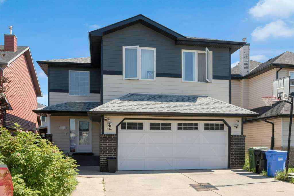 MLS® A2253905 - 442 Saddlecreek Way NE in Saddle Ridge Calgary, Residential