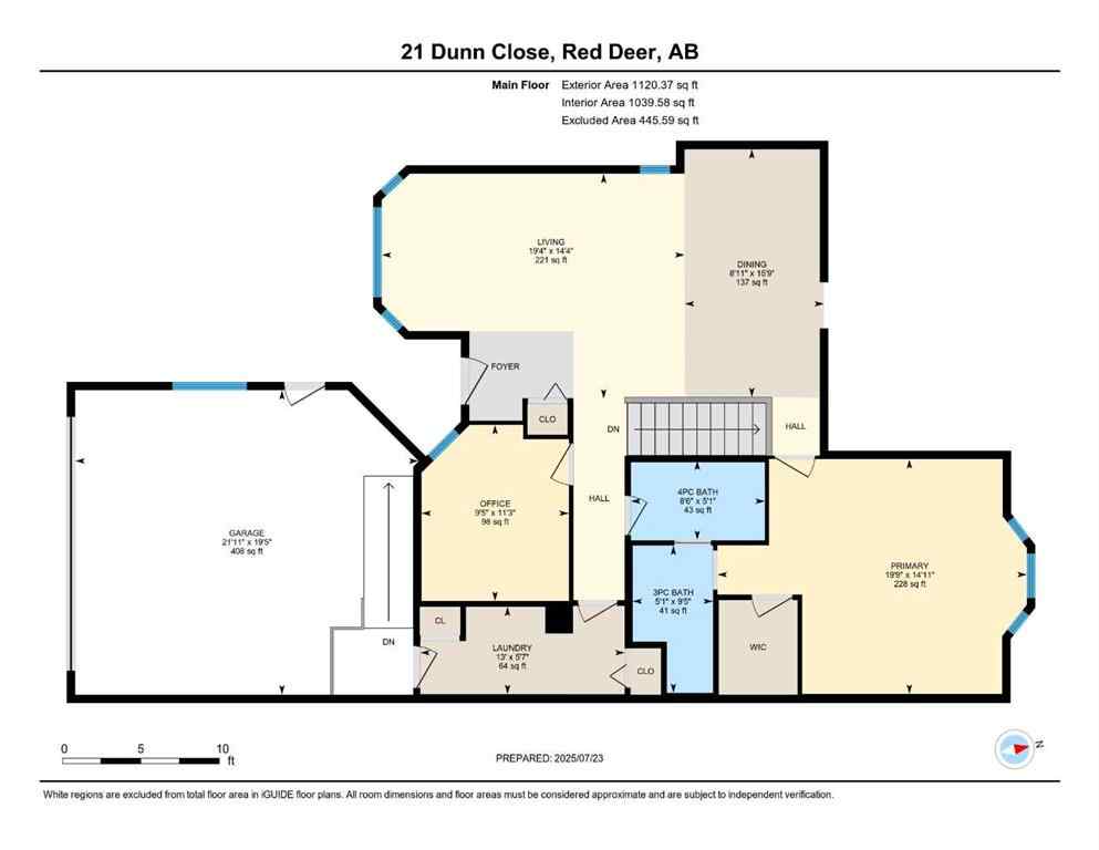 MLS® A2253927 - 21 Dunn Close  in Deer Park Village Red Deer, Residential