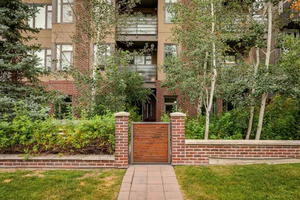 MLS® A2253928 - Unit #106 1720 10 Street SW in Lower Mount Royal Calgary, Residential