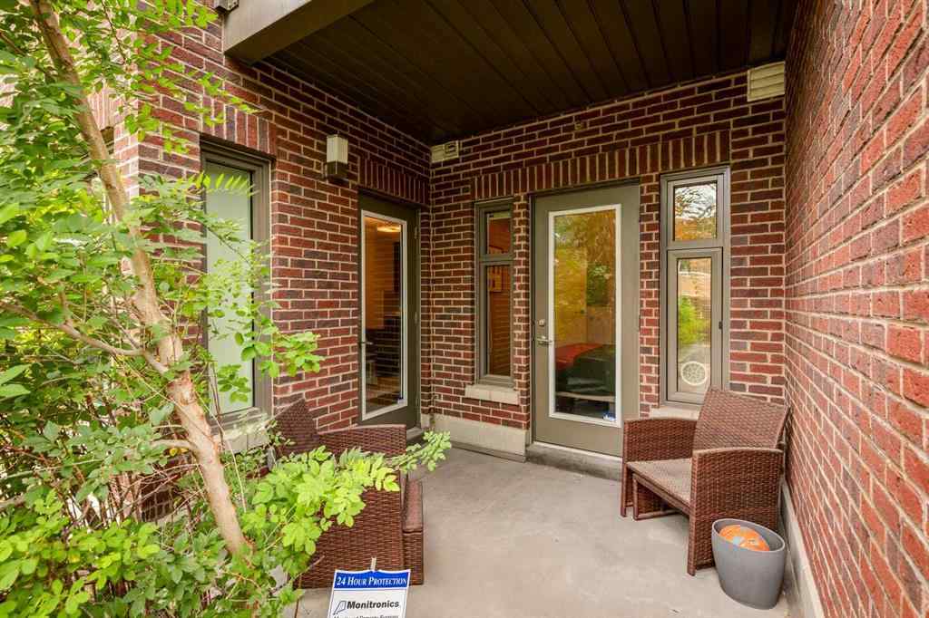 MLS® A2253928 - Unit #106 1720 10 Street SW in Lower Mount Royal Calgary, Residential