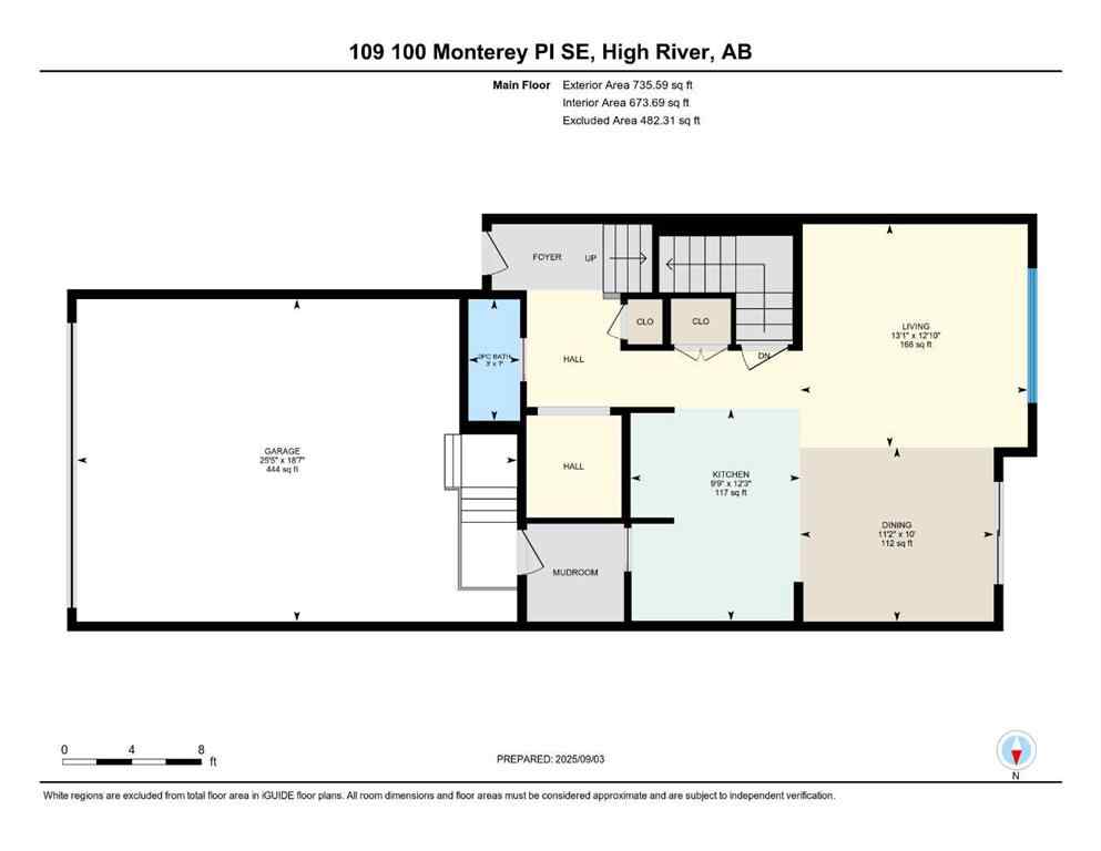 MLS® A2253958 - 109 Monterey Place SE in Montrose High River, Residential