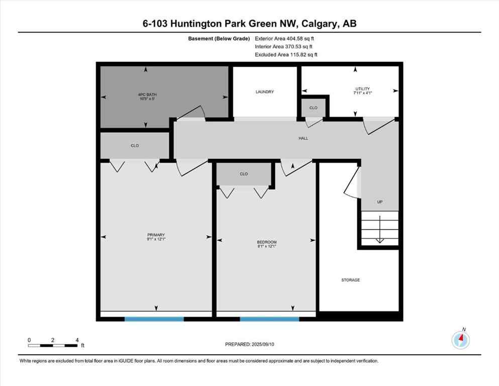 MLS® A2253961 - Unit #6 103 Huntington Park Green NW in Huntington Hills Calgary, Residential