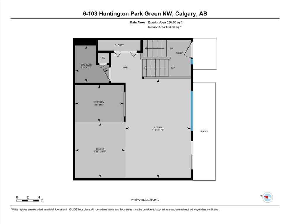 MLS® A2253961 - Unit #6 103 Huntington Park Green NW in Huntington Hills Calgary, Residential