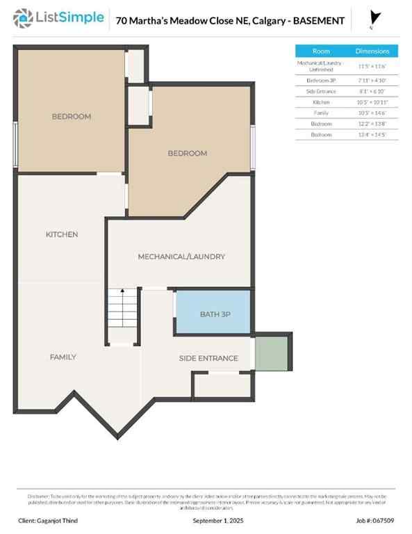 MLS® A2253970 - 70 Martha's Meadow Close NE in Martindale Calgary, Residential