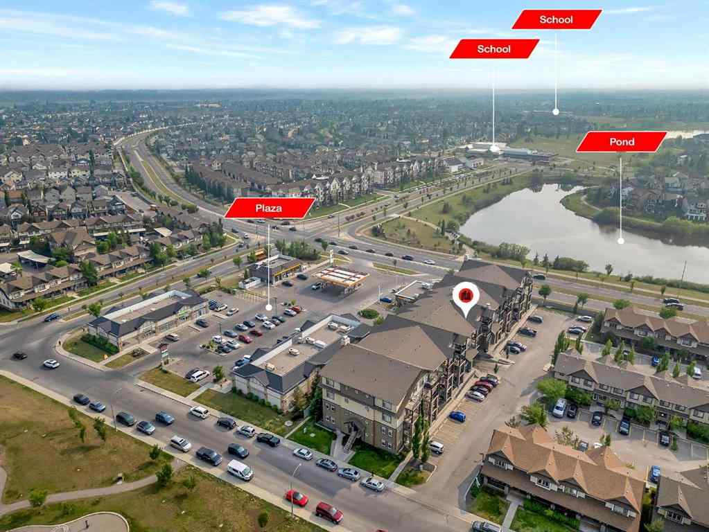 MLS® A2253997 - Unit #311 117 Copperpond Common SE in Copperfield Calgary, Residential
