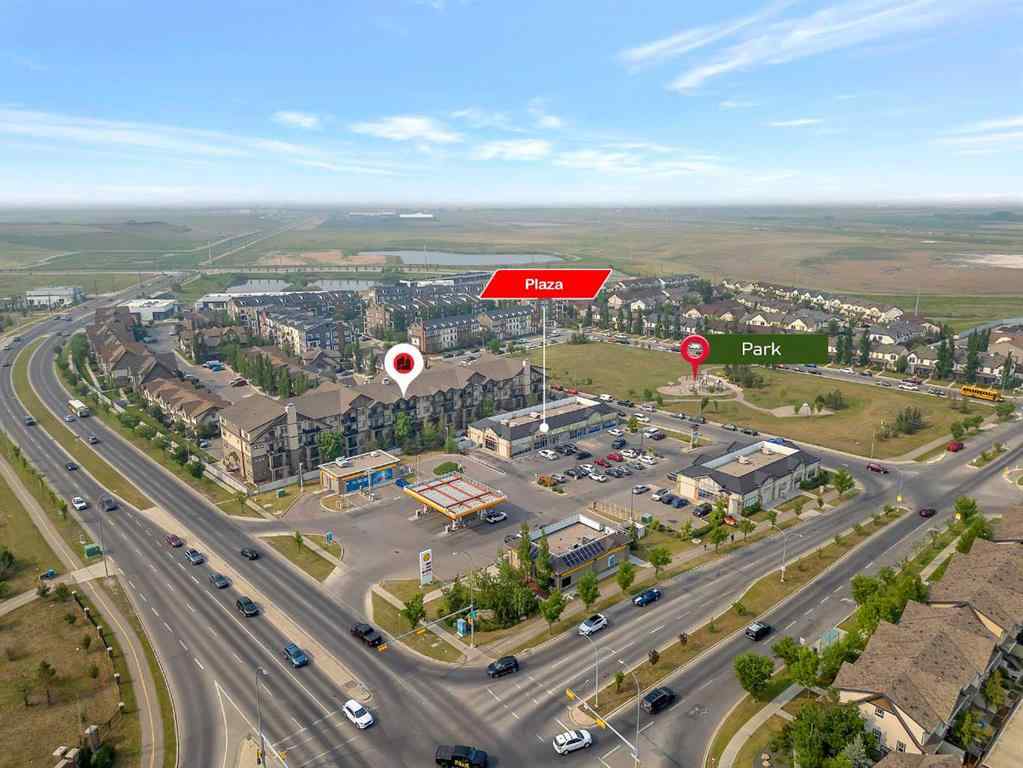 MLS® A2253997 - Unit #311 117 Copperpond Common SE in Copperfield Calgary, Residential