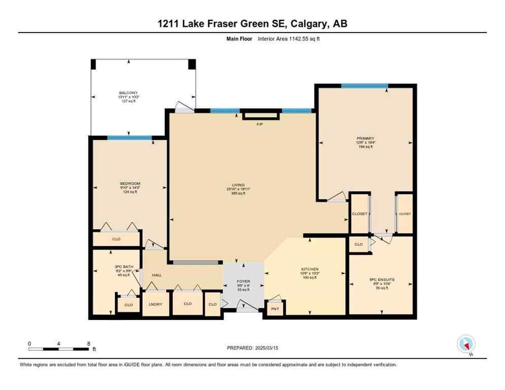 MLS® A2254006 - Unit #1211 1211 Lake Fraser Green SE in Lake Bonavista Calgary, Residential