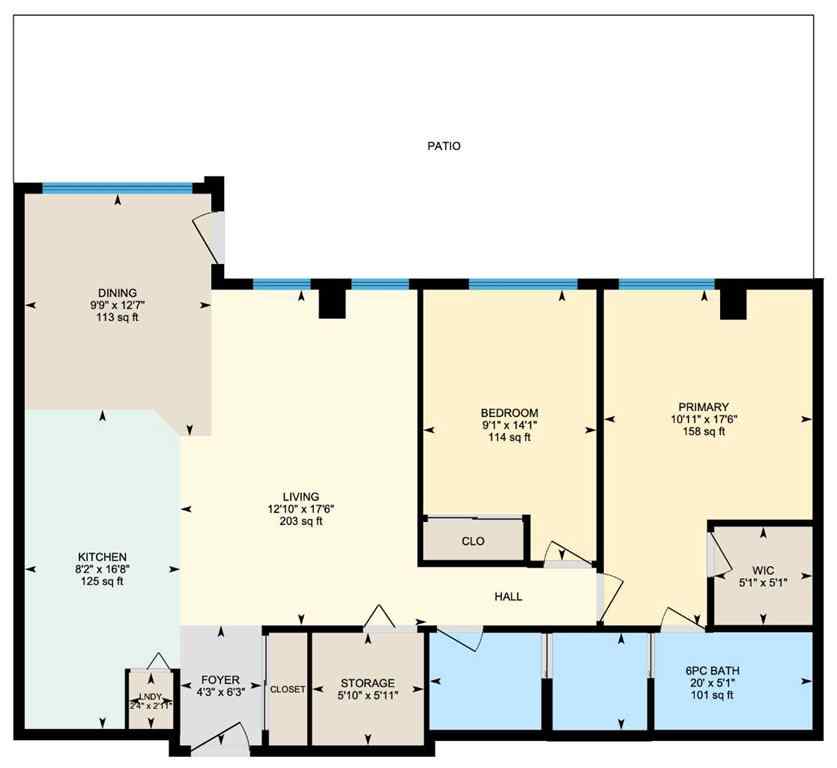 MLS® A2254015 - Unit #515 300 Meredith Road NE in Crescent Heights Calgary, Residential