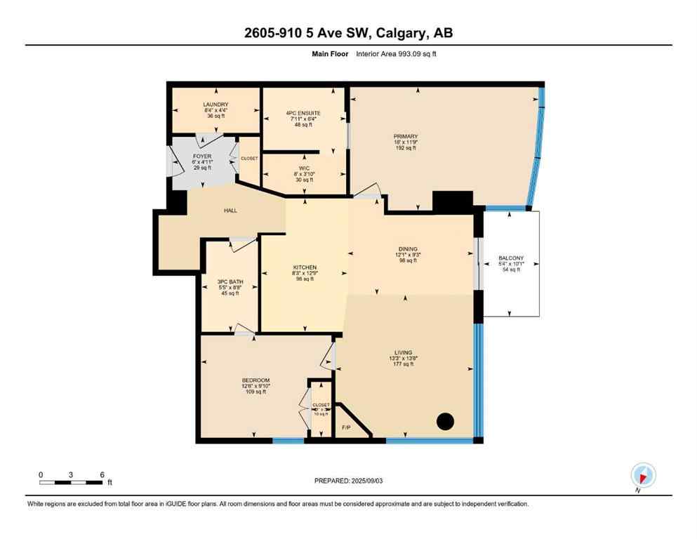 MLS® A2254017 - Unit #2605 910 5 Avenue SW in Downtown Commercial Core Calgary, Residential