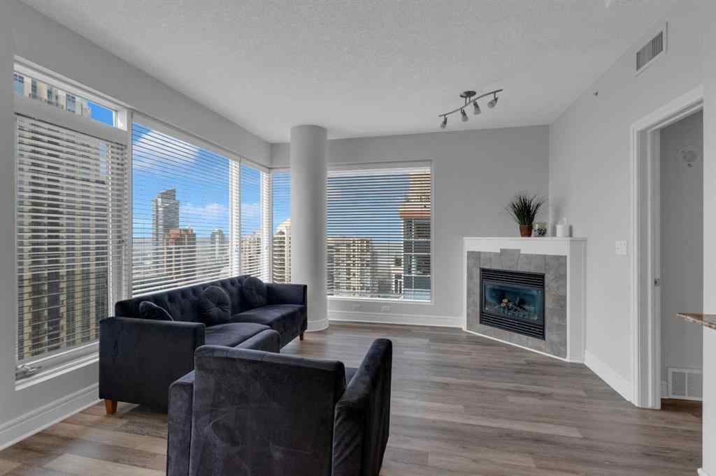 MLS® A2254017 - Unit #2605 910 5 Avenue SW in Downtown Commercial Core Calgary, Residential