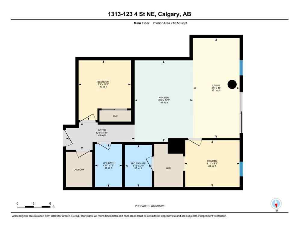 MLS® A2254032 - Unit #1313 123 4 Street NE in Crescent Heights Calgary, Residential