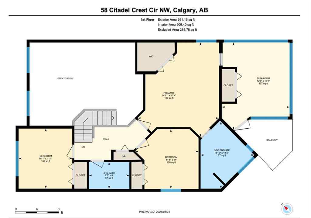 MLS® A2254038 - 58 Citadel Crest Circle NW in Citadel Calgary, Residential