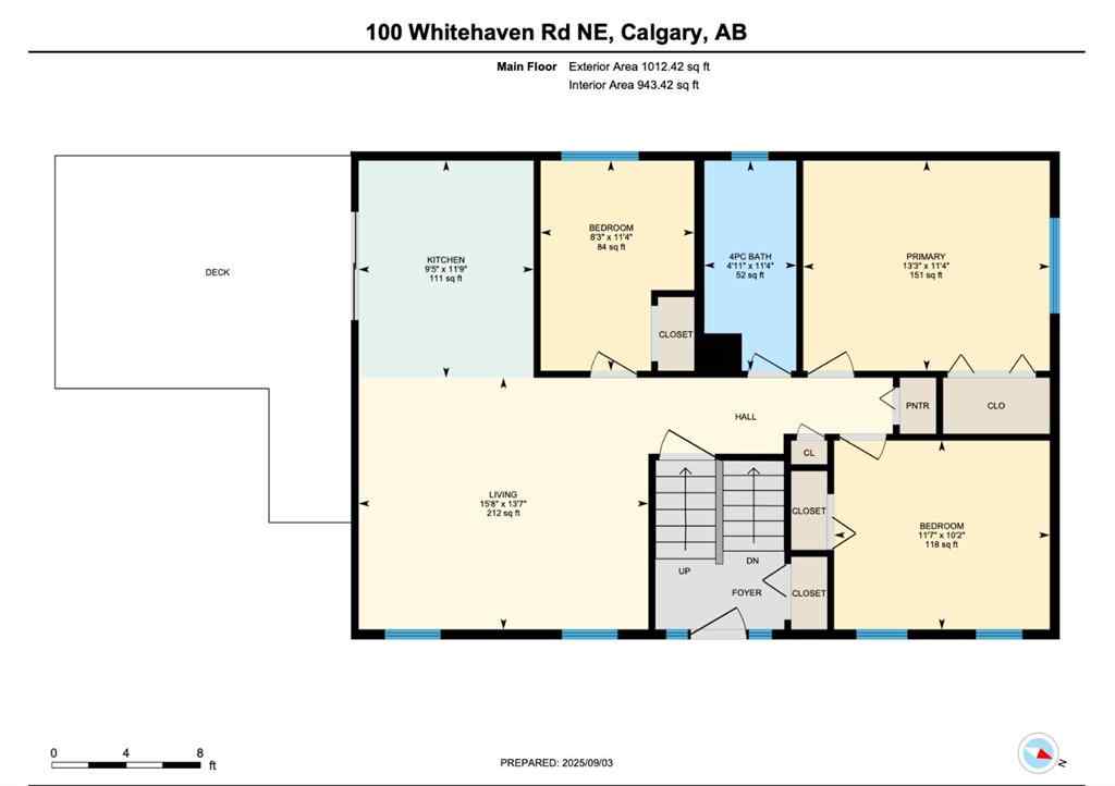 MLS® A2254047 - 100 Whitehaven Road NE in Whitehorn Calgary, Residential