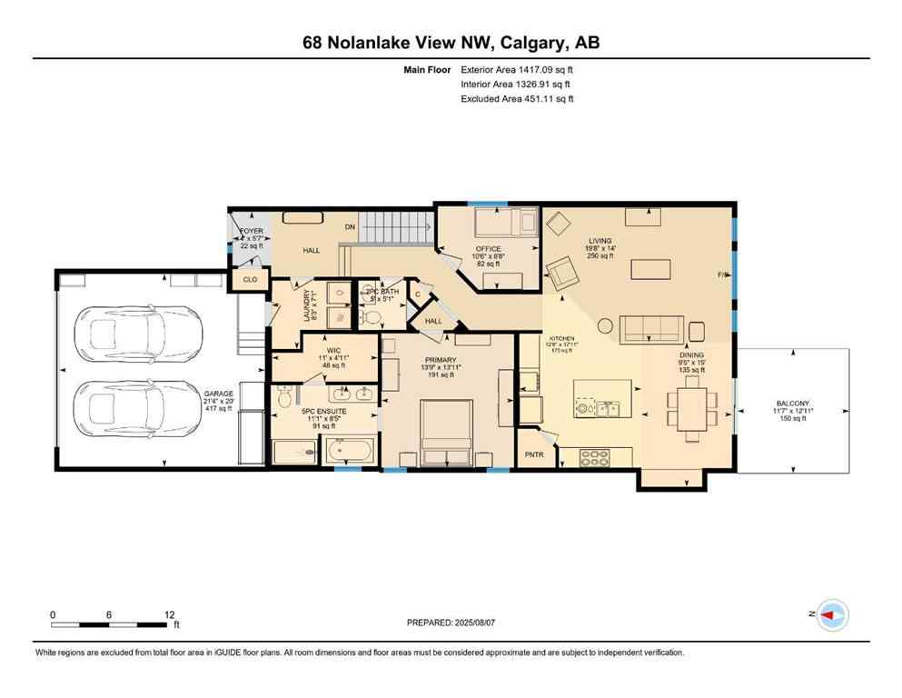 MLS® A2254059 - 68 Nolanlake View NW in Nolan Hill Calgary, Residential