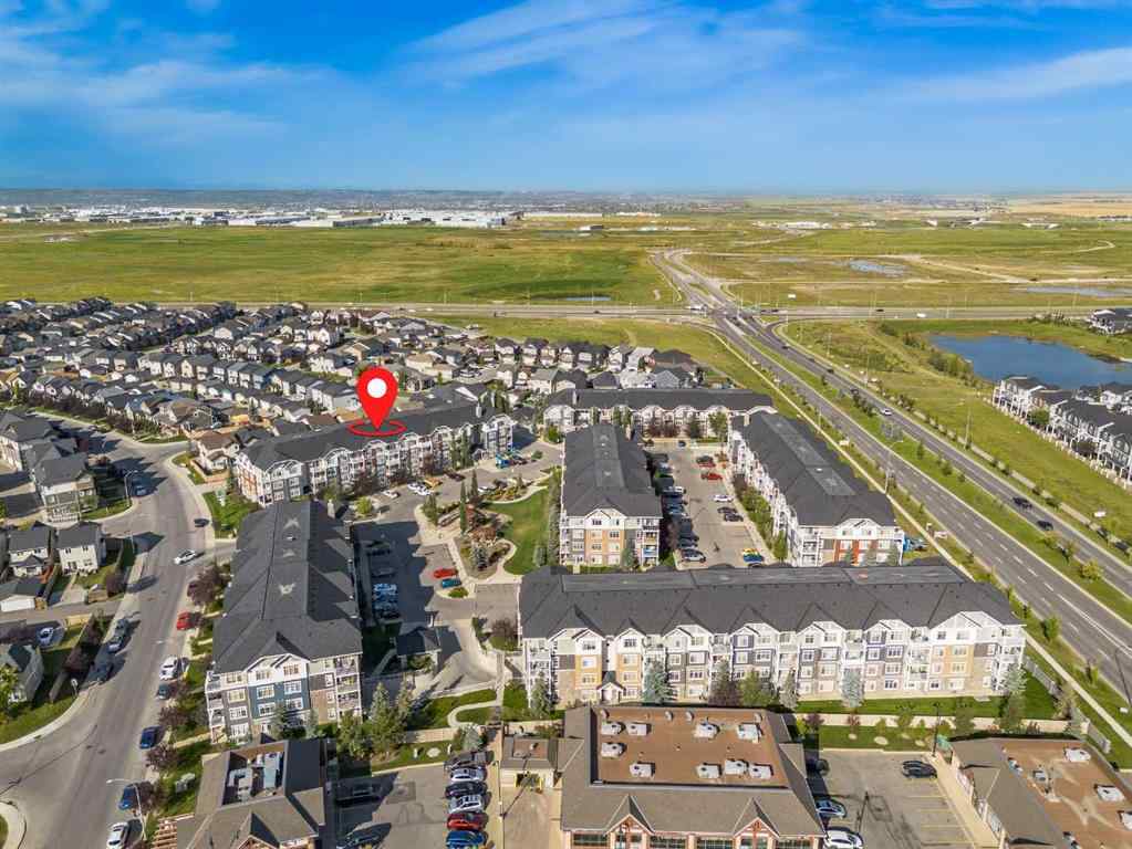MLS® A2254064 - Unit #6101 155 Skyview Ranch Way NE in Skyview Ranch Calgary, Residential