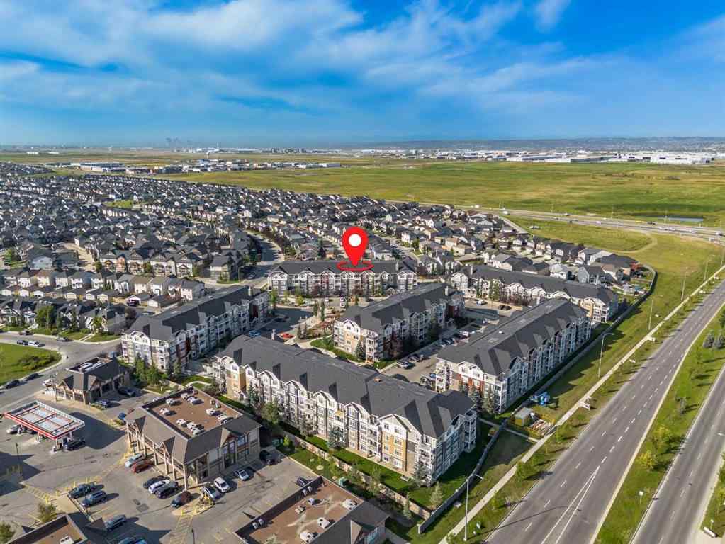 MLS® A2254064 - Unit #6101 155 Skyview Ranch Way NE in Skyview Ranch Calgary, Residential
