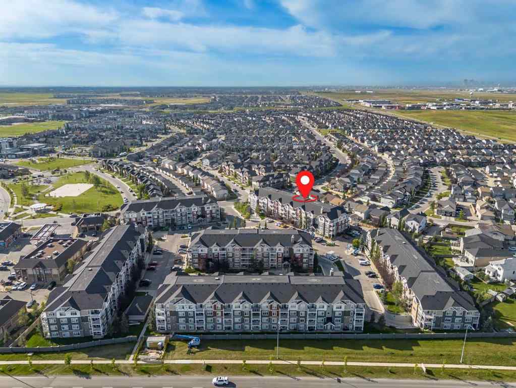 MLS® A2254064 - Unit #6101 155 Skyview Ranch Way NE in Skyview Ranch Calgary, Residential