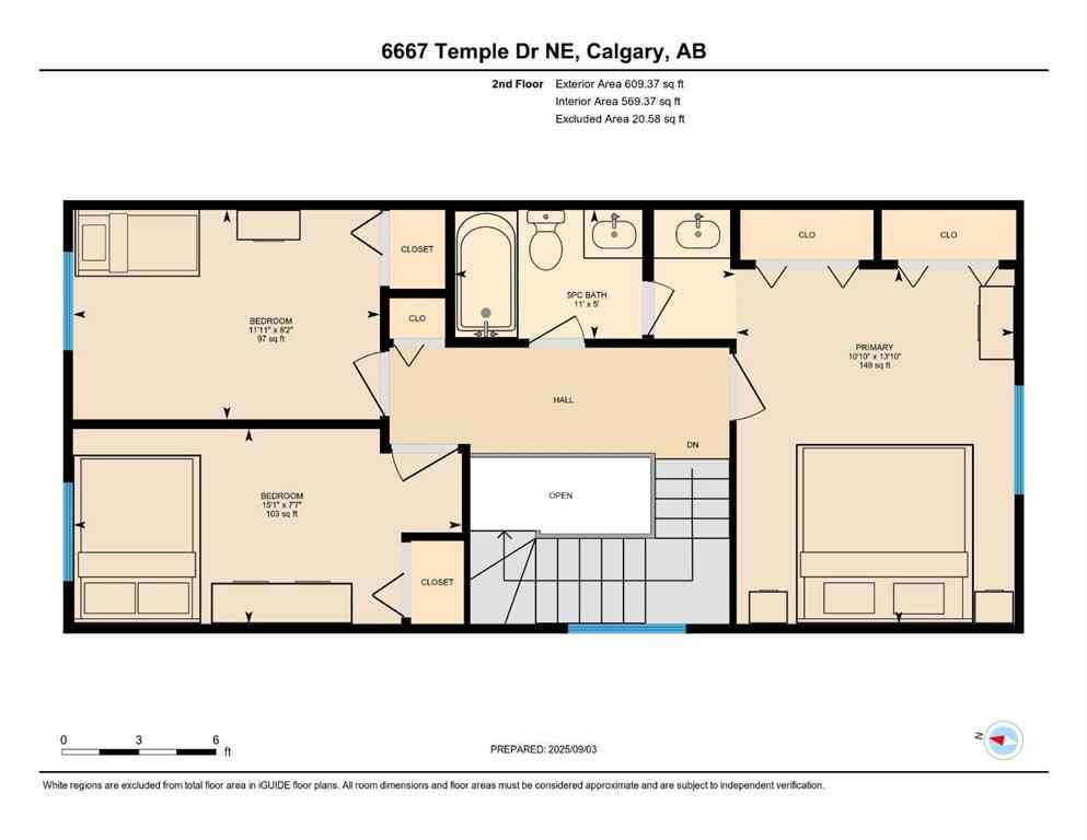 MLS® A2254069 - 6667 Temple Drive NE in Temple Calgary, Residential