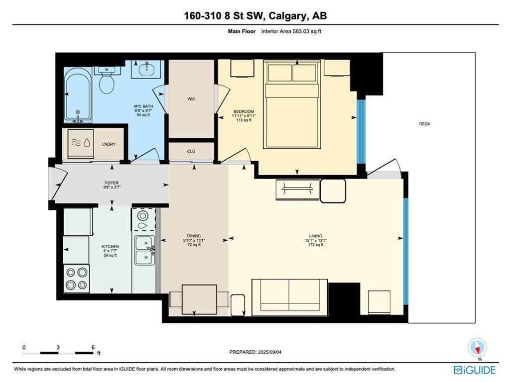 MLS® A2254090 - Unit #160 310 8 Street SW in Downtown Commercial Core Calgary, Residential
