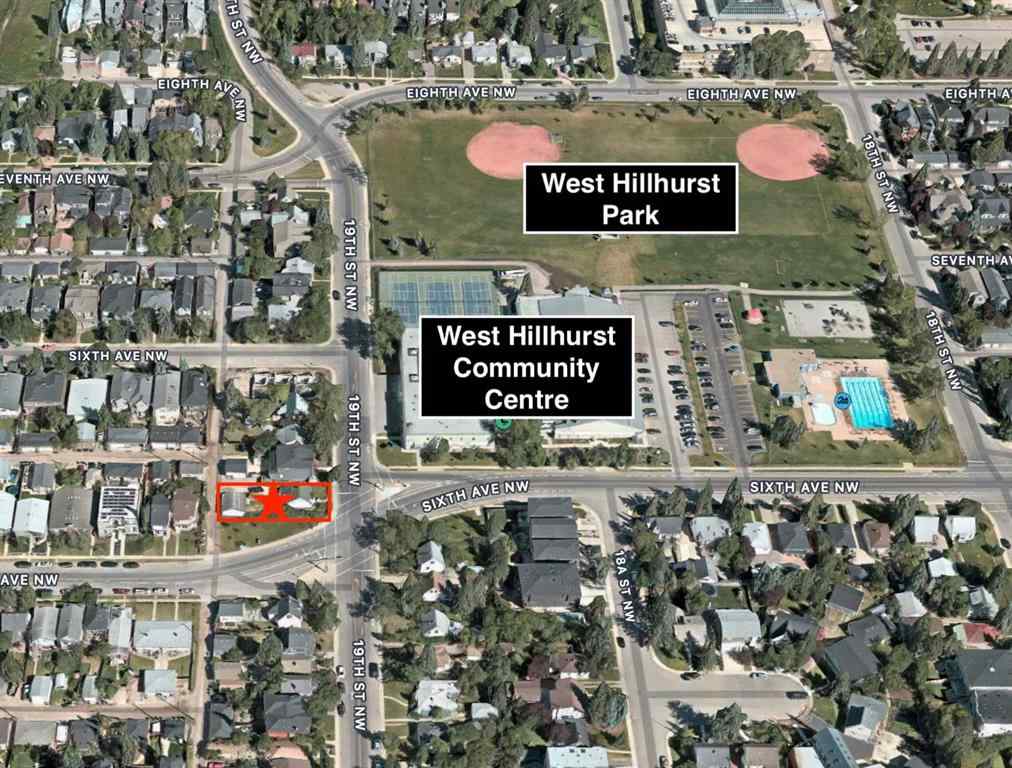 MLS® A2254157 - 605 19 Street NW in West Hillhurst Calgary, Residential