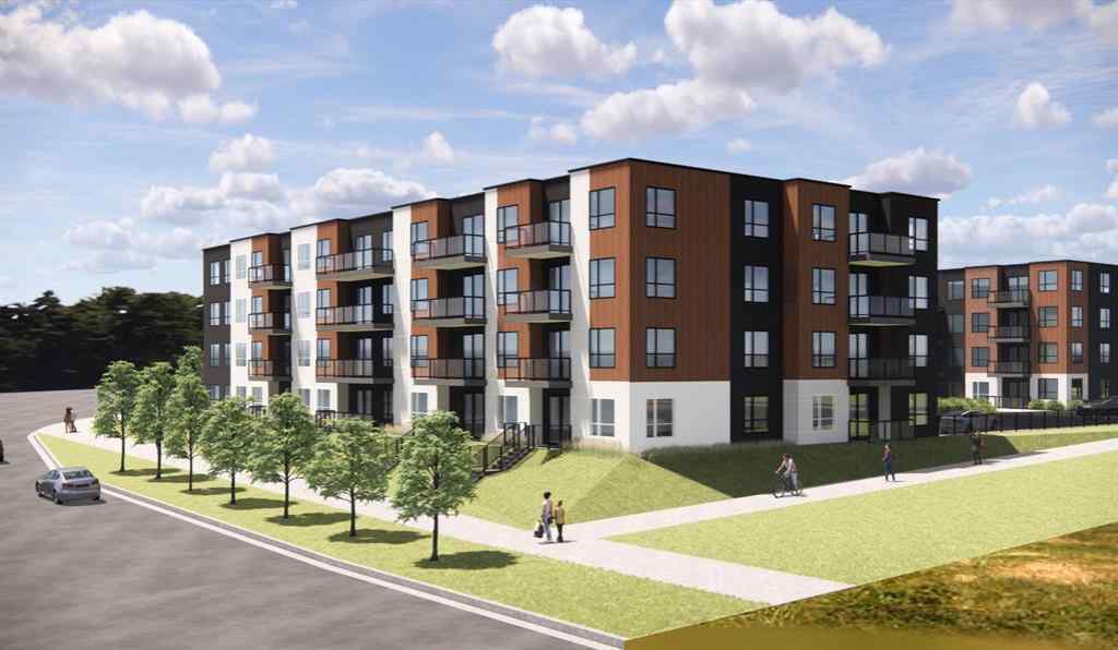 MLS® A2254187 - Unit #409 245 Edith Place NW in Glacier Ridge Calgary, Residential
