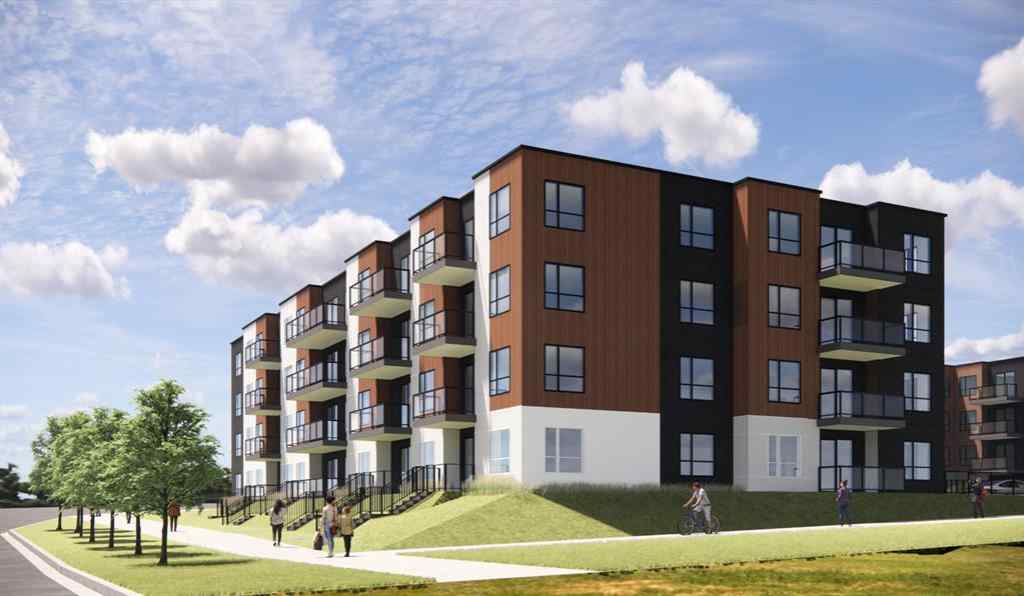 MLS® A2254187 - Unit #409 245 Edith Place NW in Glacier Ridge Calgary, Residential