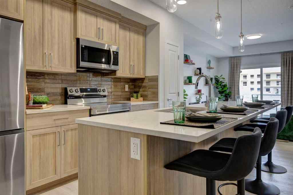 MLS® A2254187 - Unit #409 245 Edith Place NW in Glacier Ridge Calgary, Residential
