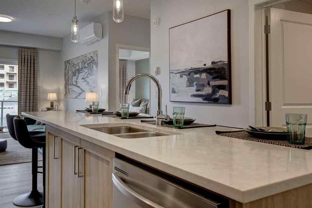 MLS® A2254187 - Unit #409 245 Edith Place NW in Glacier Ridge Calgary, Residential