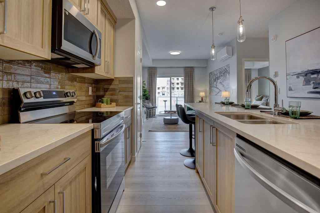 MLS® A2254187 - Unit #409 245 Edith Place NW in Glacier Ridge Calgary, Residential