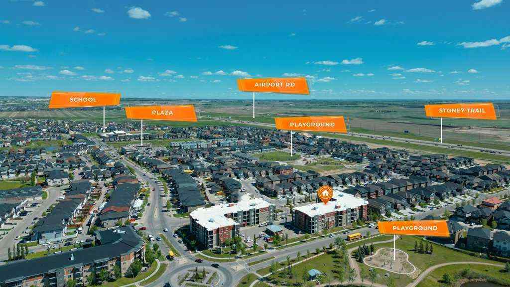 MLS® A2254233 - Unit #204 5 Saddlestone Way NE in Saddle Ridge Calgary, Residential