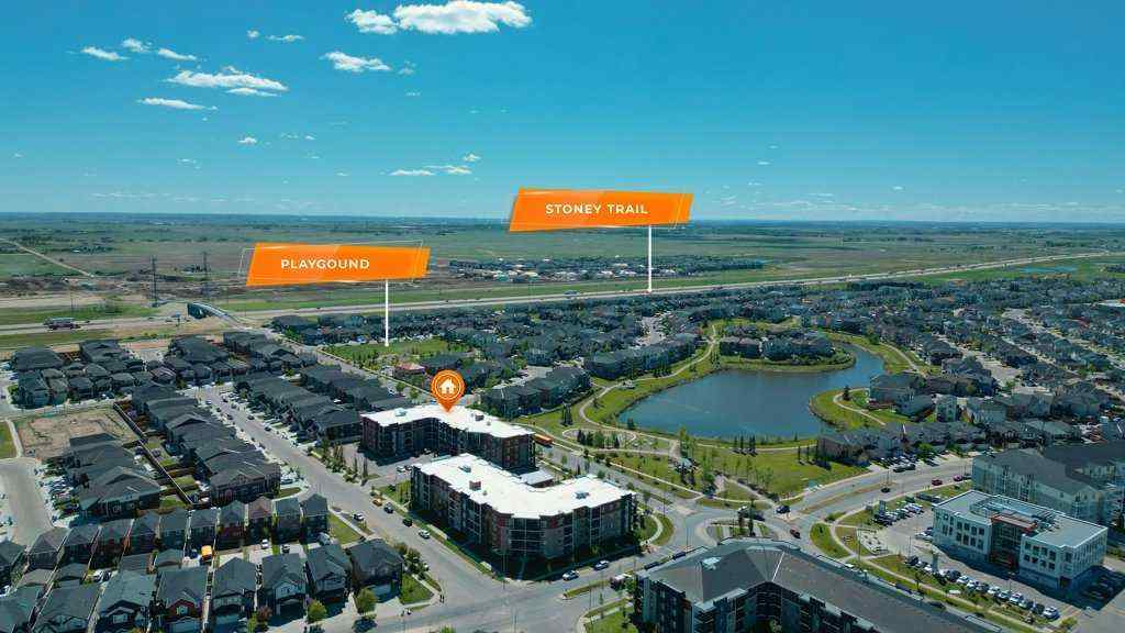MLS® A2254233 - Unit #204 5 Saddlestone Way NE in Saddle Ridge Calgary, Residential
