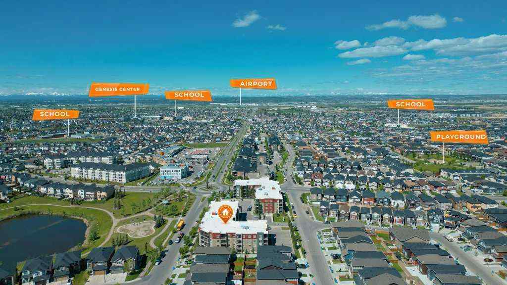 MLS® A2254233 - Unit #204 5 Saddlestone Way NE in Saddle Ridge Calgary, Residential