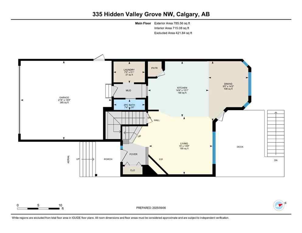 MLS® A2254265 - 335 Hidden Valley Grove NW in Hidden Valley Calgary, Residential
