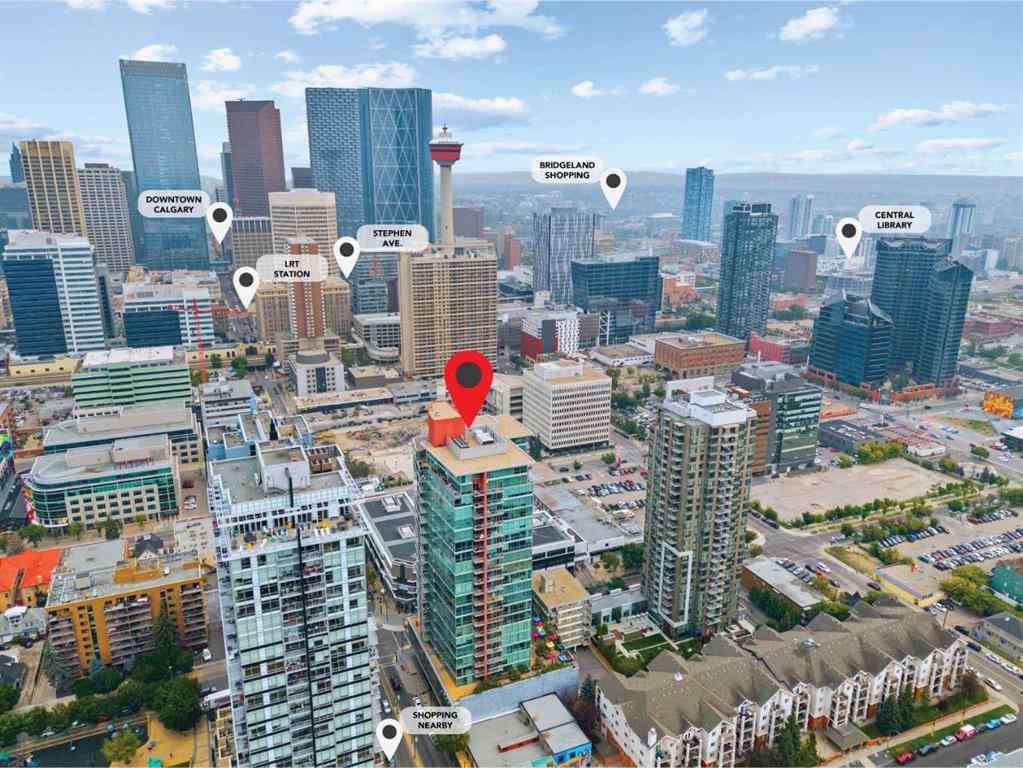 MLS® A2254276 - Unit #1608 135 13 Avenue SW in Beltline Calgary, Residential
