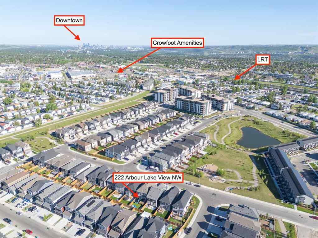 MLS® A2254285 - 222 Arbour Lake View NW in Arbour Lake Calgary, Residential