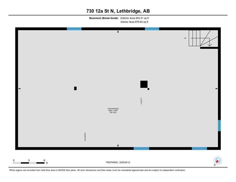 MLS® A2254300 - 730 12A Street N in Senator Buchanan Lethbridge, Residential