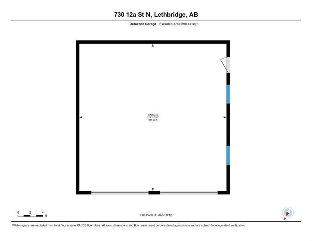 MLS® A2254300 - 730 12A Street N in Senator Buchanan Lethbridge, Residential