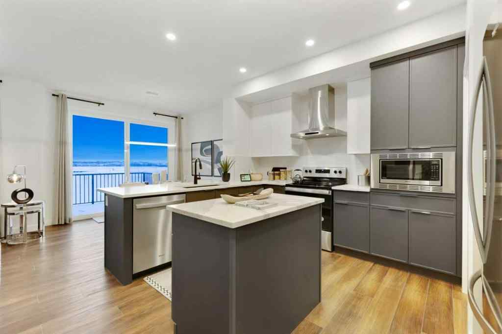 MLS® A2254304 - 607 Buffaloberry Manor SE in Ricardo Ranch Calgary, Residential