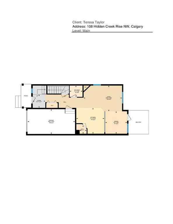 MLS® A2254321 - 108 Hidden Creek Rise NW in Hidden Valley Calgary, Residential