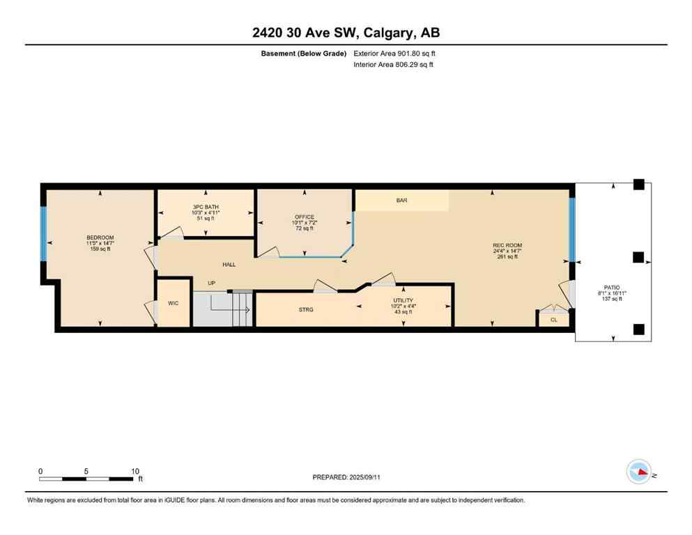 MLS® A2254324 - 2420 30 Avenue SW in Richmond Calgary, Residential