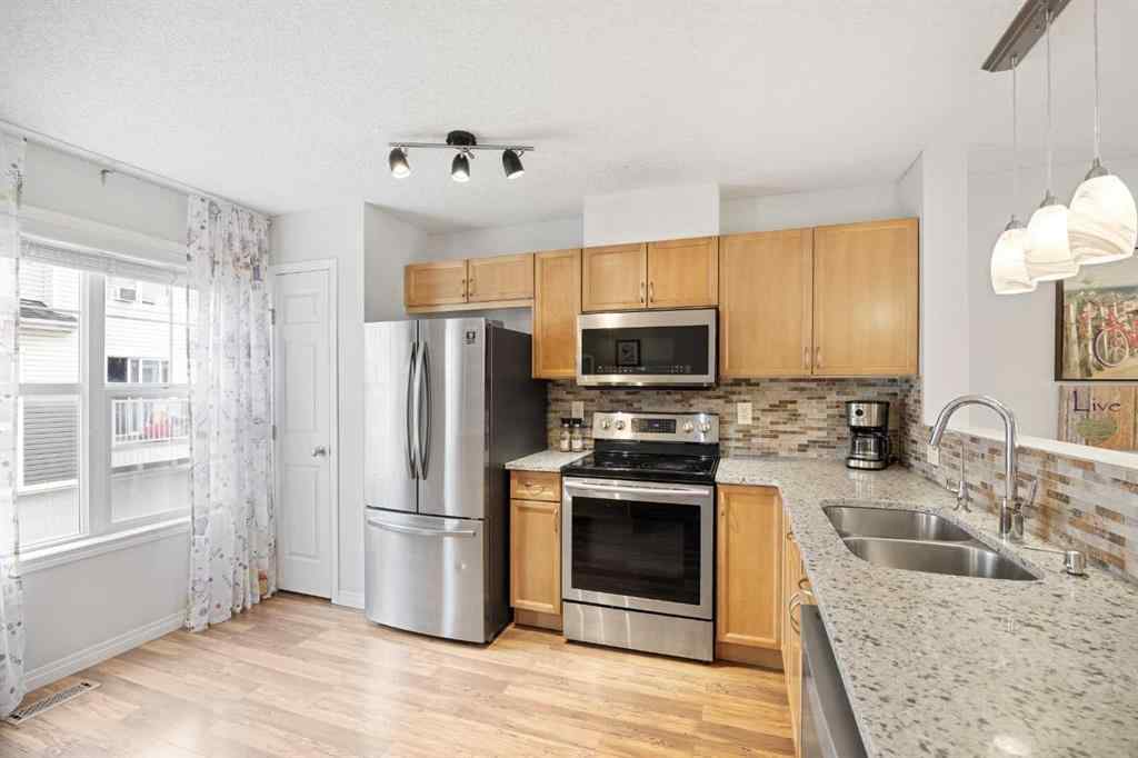 MLS® A2254358 - 3022 New Brighton Gardens SE in New Brighton Calgary, Residential
