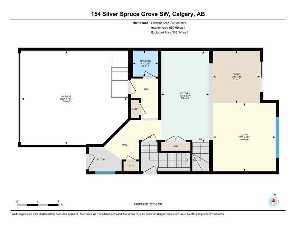 MLS® A2254429 - 154 Silver Spruce Grove SW in Silverado Calgary, Residential
