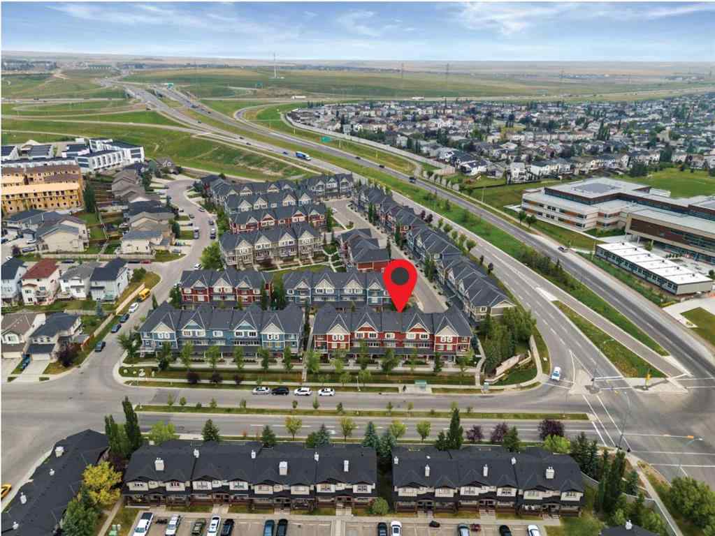 MLS® A2254509 - Unit #1212 125 Panatella Way NW in Panorama Hills Calgary, Residential