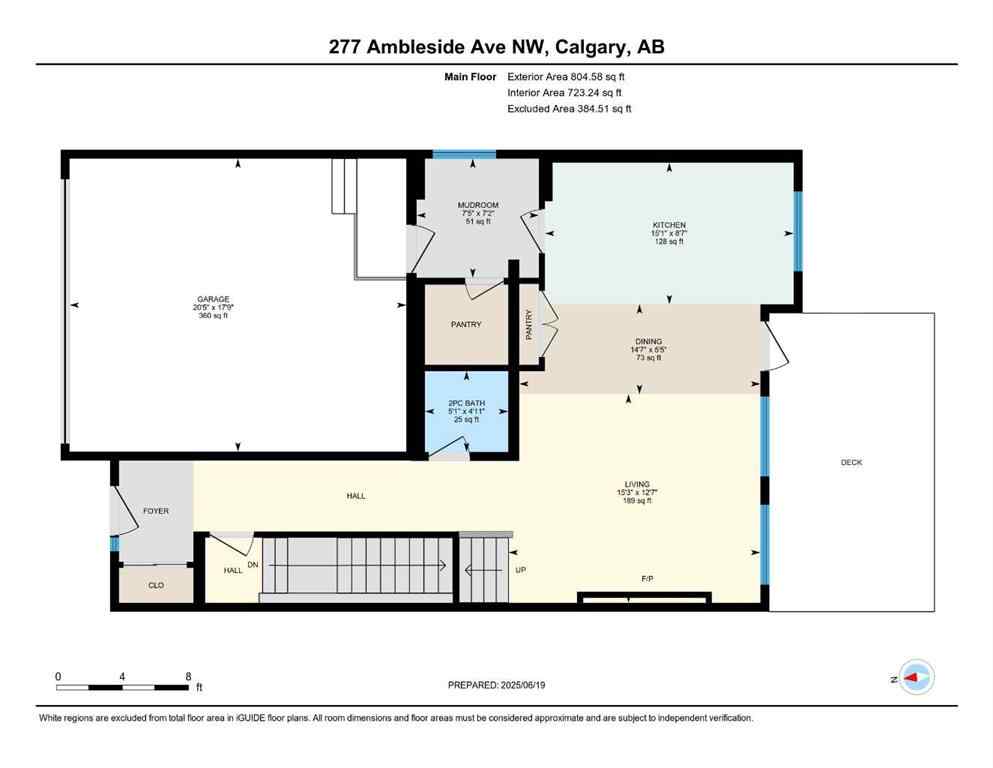 MLS® A2254517 - 277 Ambleside Avenue NW in Moraine Calgary, Residential