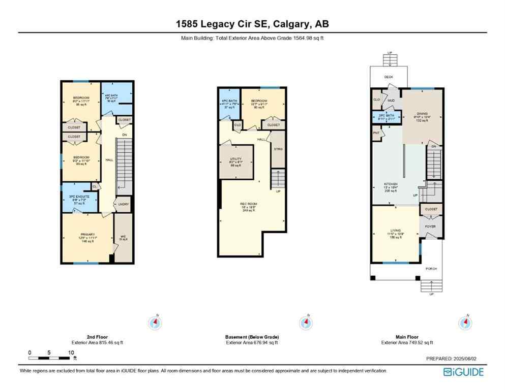 MLS® A2254520 - 1585 Legacy Circle SE in Legacy Calgary, Residential
